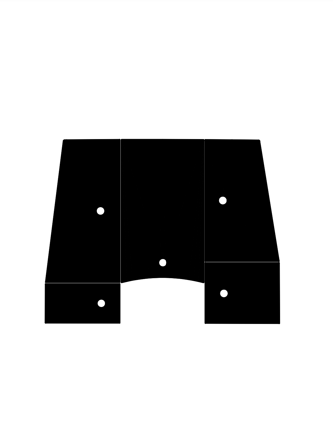 Ranger Z521 Front deck Carpet Replacement Kit — AFT-TEK